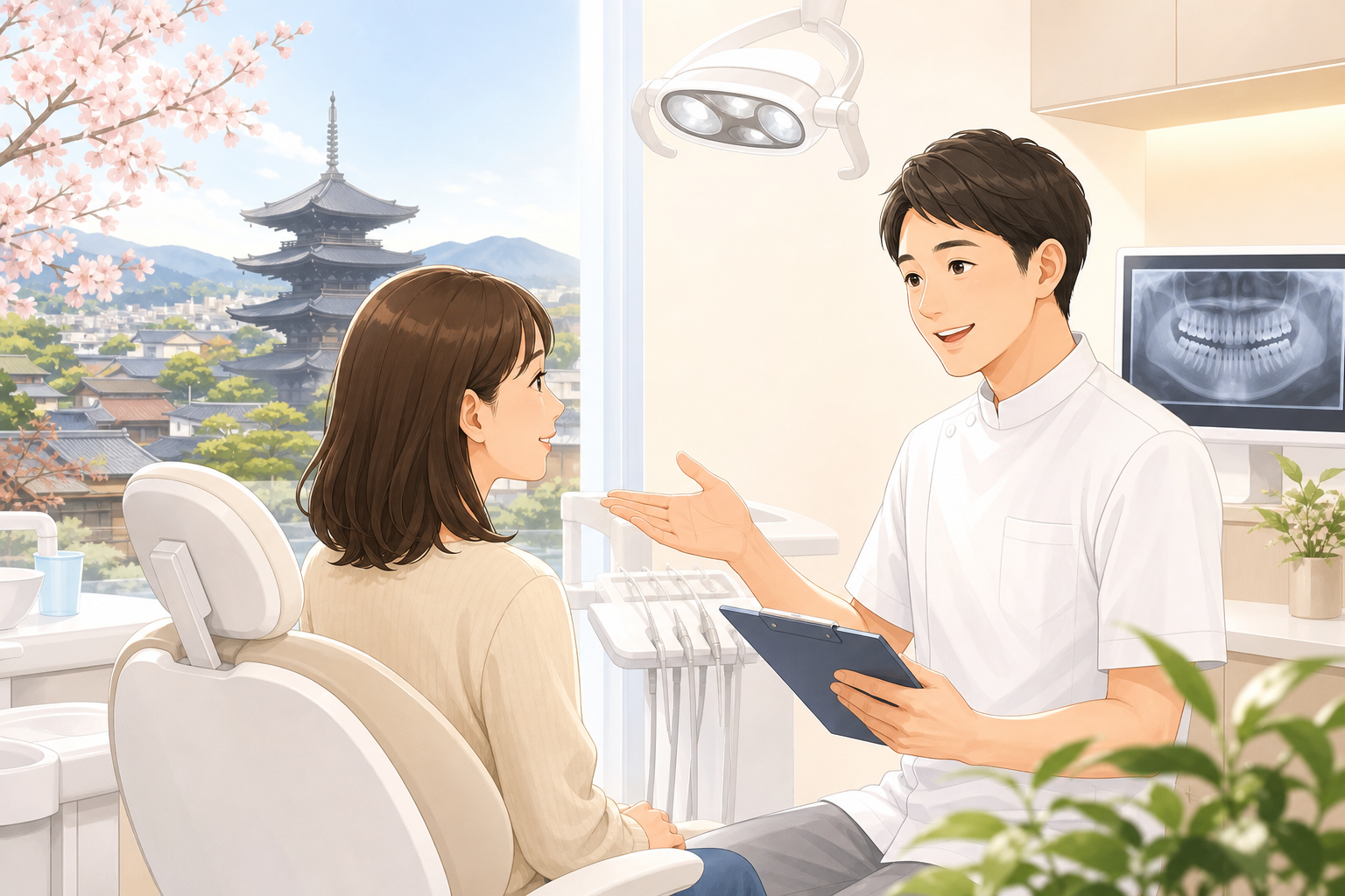 京都で歯医者選びに迷ったら確認したい、初診で何分話を聞いてくれるか
